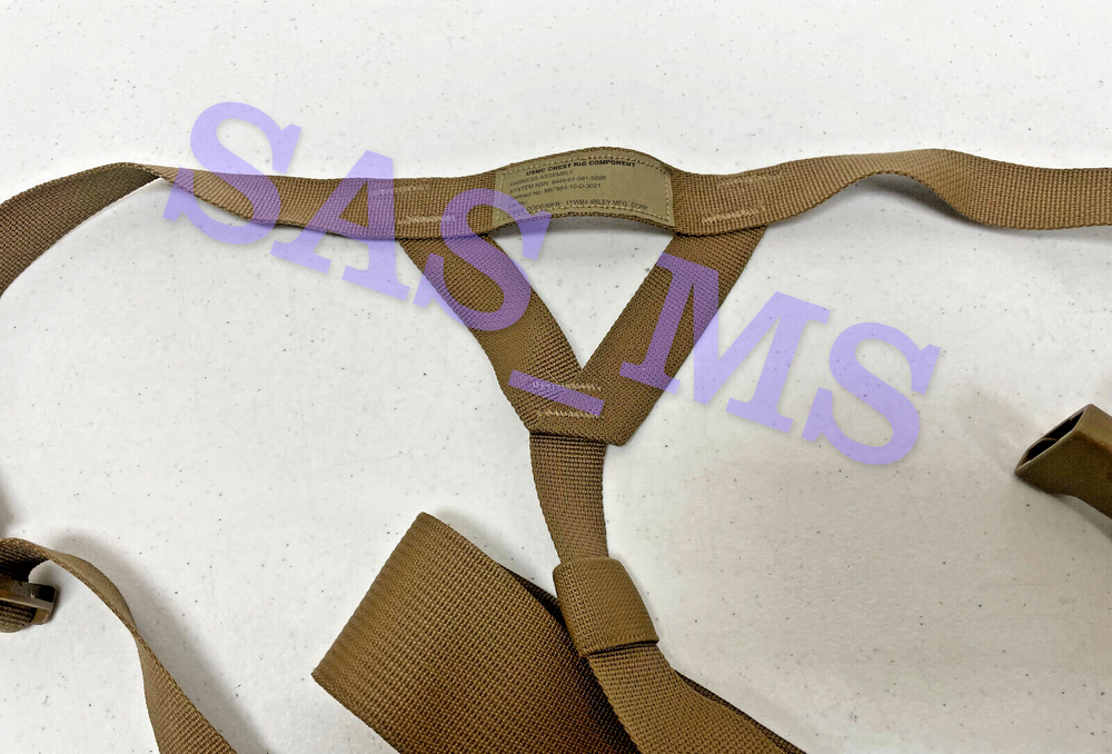 2X USMC COYOTE CHEST RIG TACTICAL ASSAULT PANEL HARNESS ASSEMBLY SHOULDER STRAP