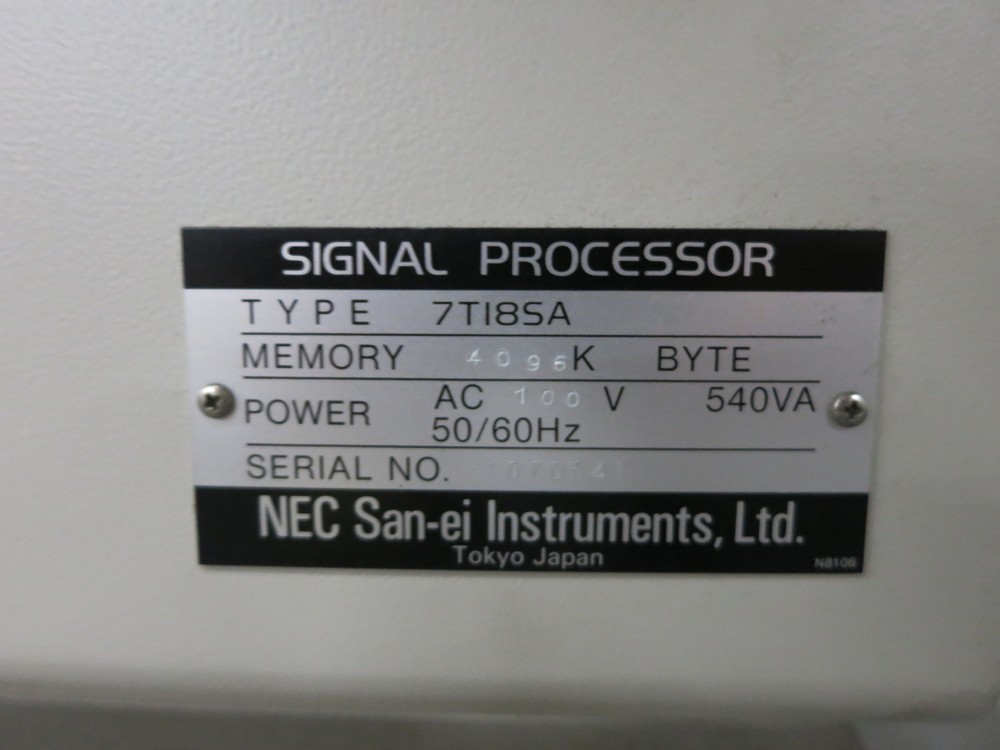 NEC San-ei 7T18SA Signal Processor Data Aquisition Recorder Computer Test 7TI8SA