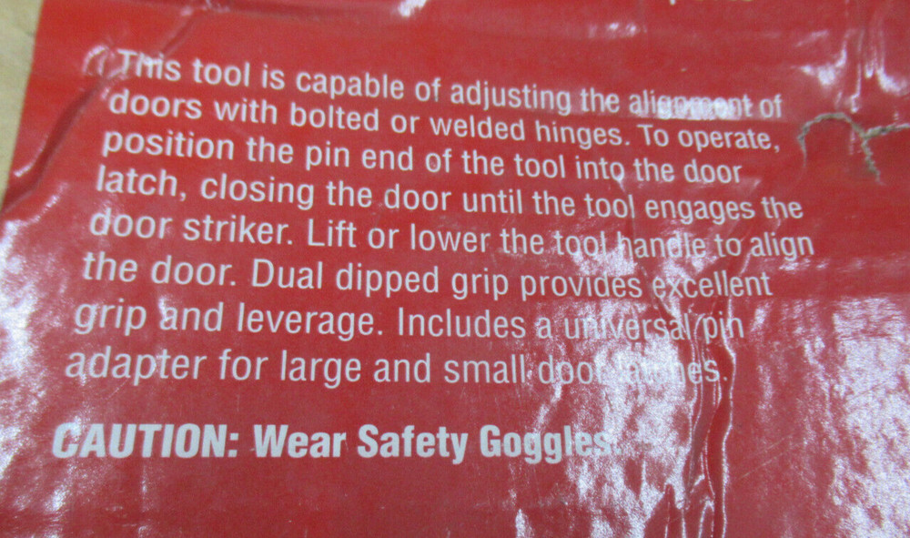 KD 3985 DOOR HINGE ADJUSTER