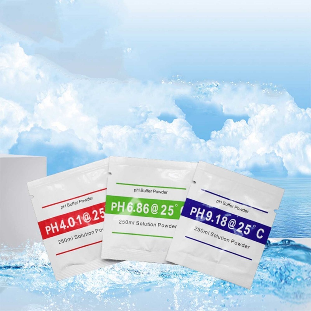 15PACK PH BUFFER SOLUTION POWDER PRECISE CALIBRATION - pH 4.01 / 6.86 / 9.18 UF0