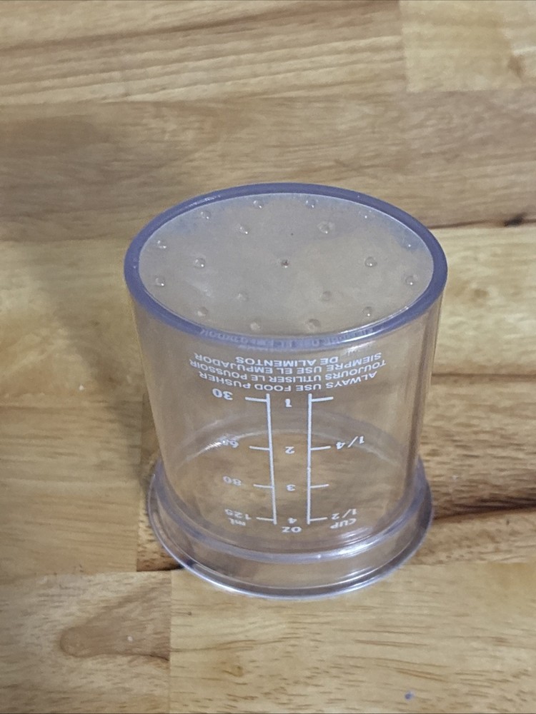HAMILTON BEACH Food Processor 70450 Plastic Food Pusher Replacement