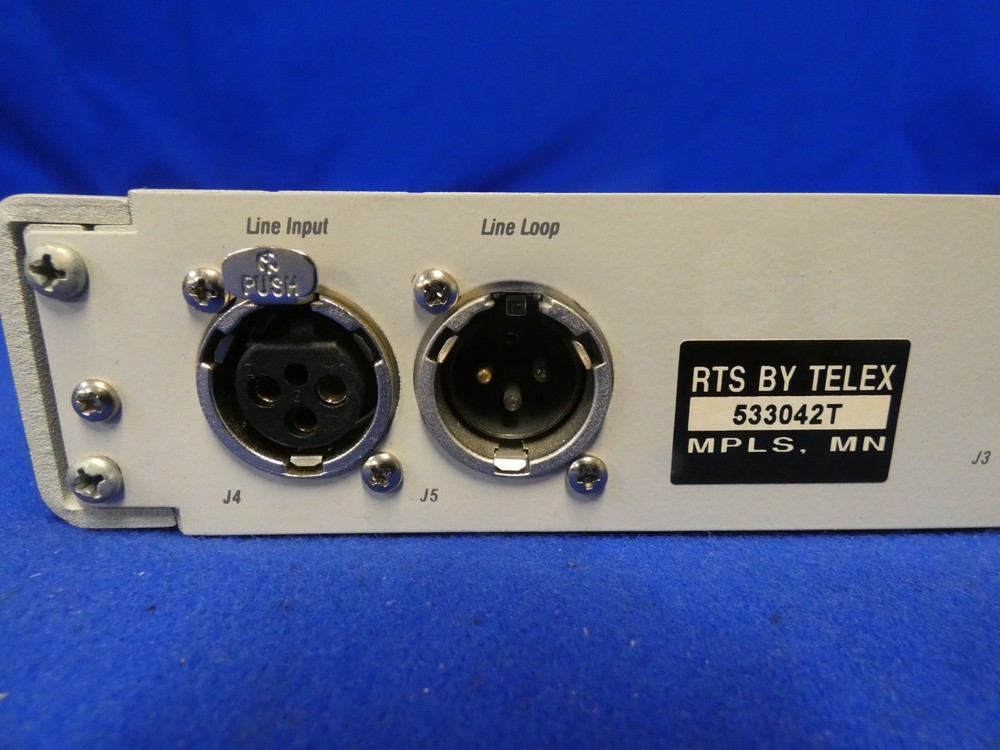 RTS MRT-327 2 Channel User Station w/ MCS325 Modular Loudspeaker, 1RU