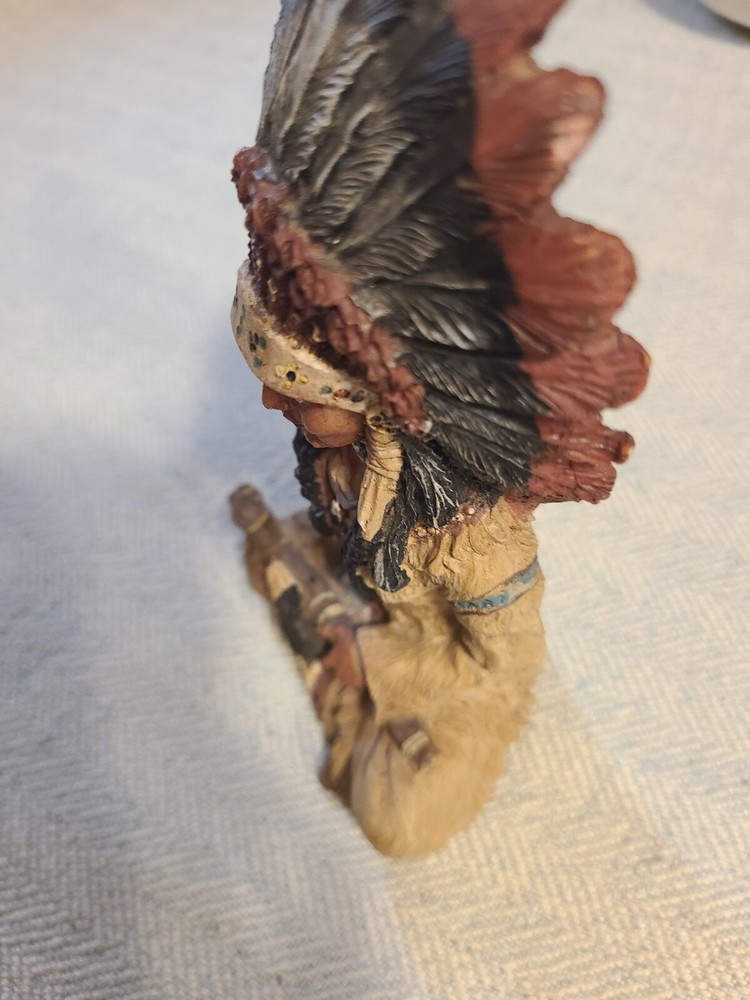 Native American figurine statue