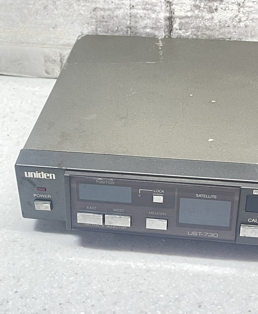 Uniden Ust-730 Stereo Satellite Receiver Untested