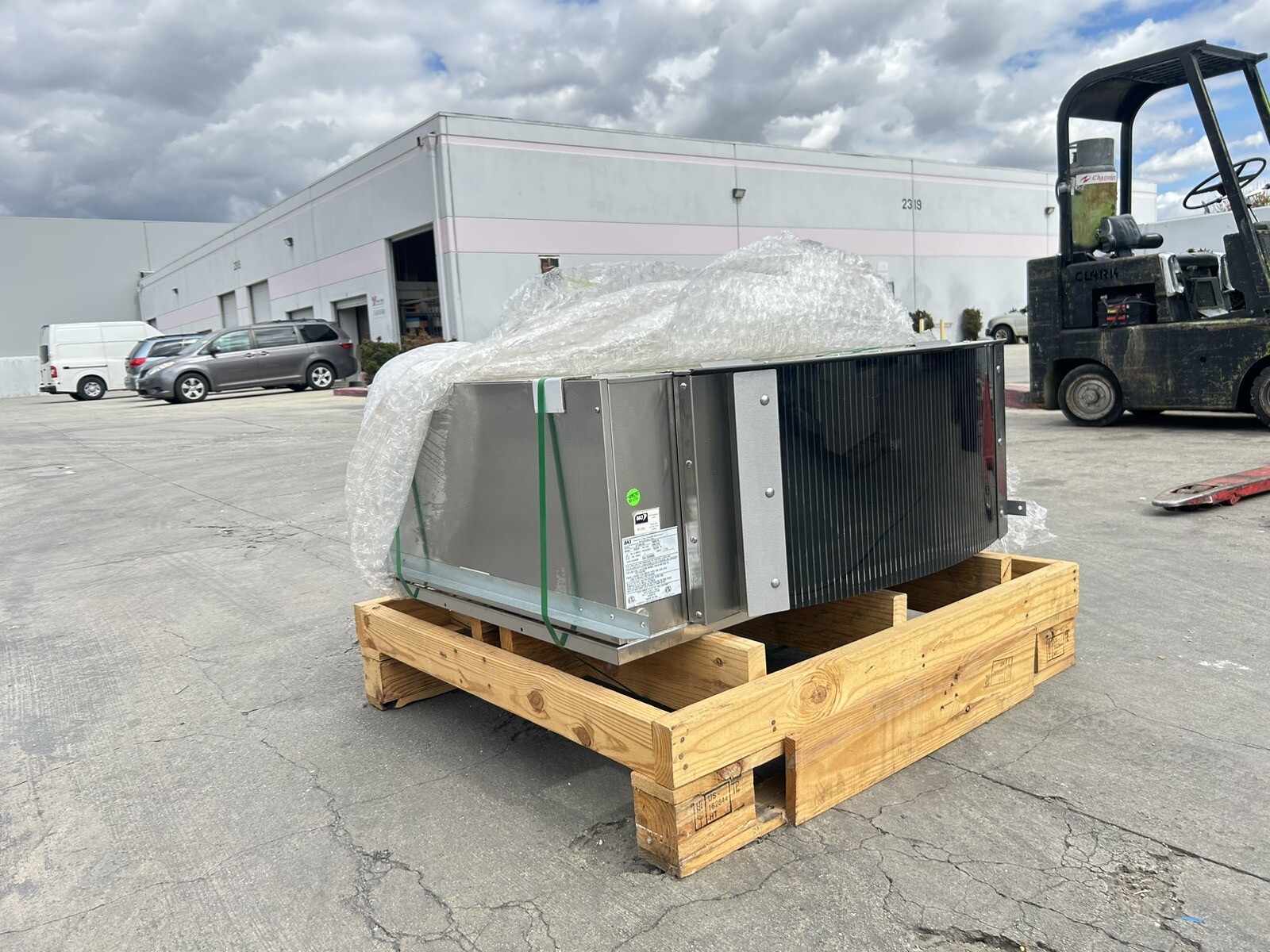 BKI VGH-8 Ventless Exhaust System BRAND NEW NEVER INSTALLED