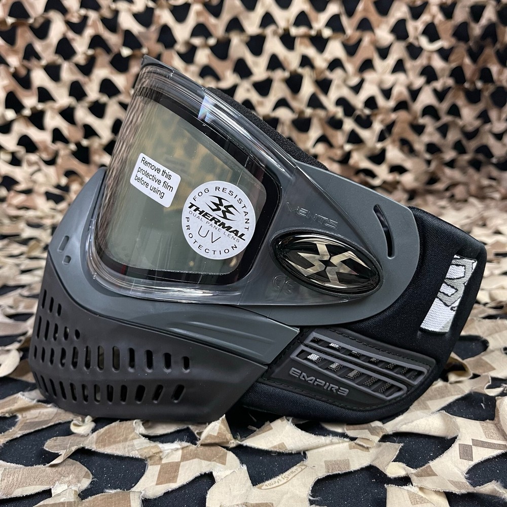 NEW Empire E-Flex Paintball Mask - Grey