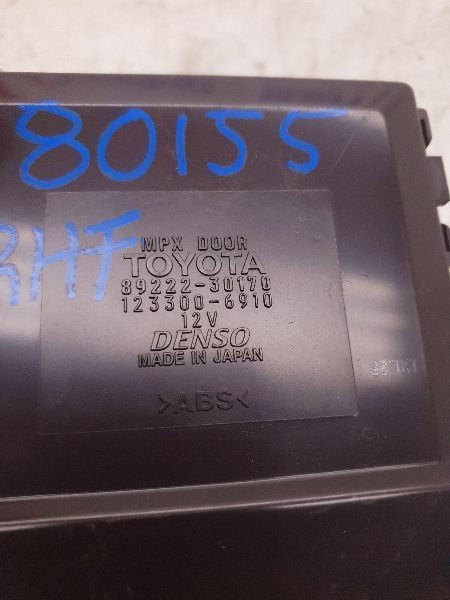 08-11 LEXUS GS350 MULTIPLEX NETWORK BODY CONTROL MODULE ECM ASSEMBLY