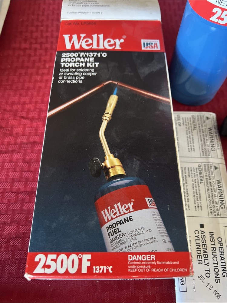 Turner Quickfire Self-igniting Propane Torch Kit