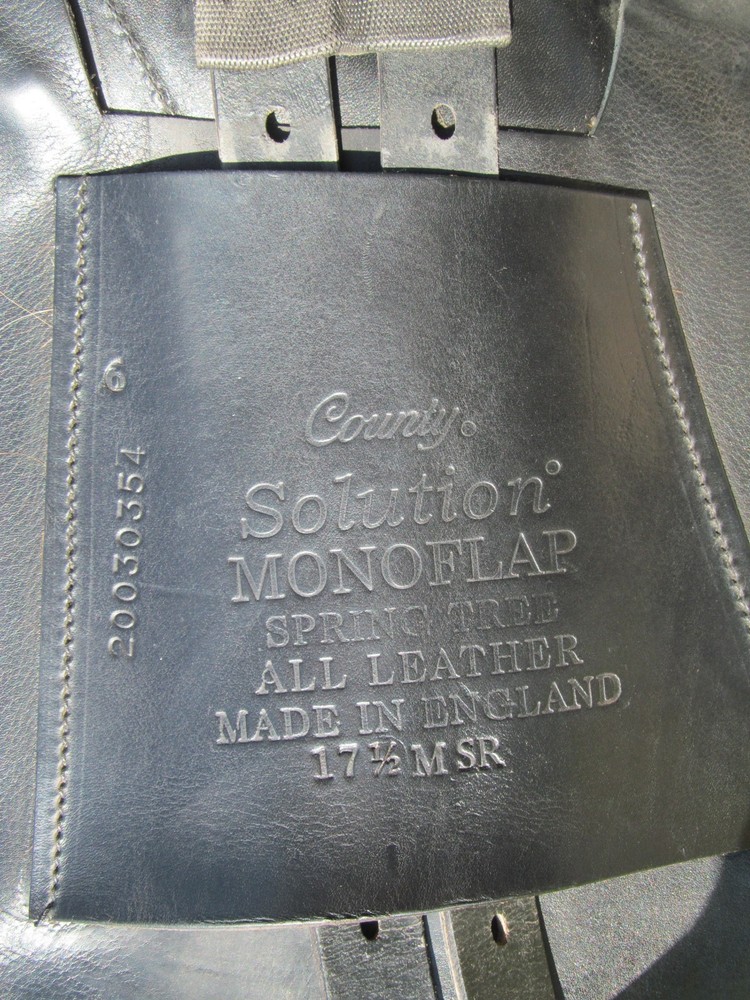 17.5" COUNTY SOLUTION MONOFLAP ( BLACK) MEDIUM TREE-WOOL FLOCKED-2020 MODEL