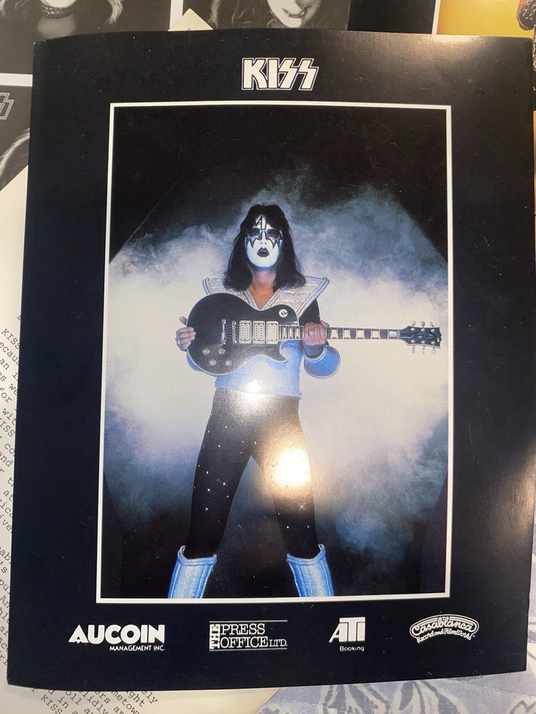 Kiss 1978 Solo Albums Press Kit Ultra Rare Aucoin Simmons Stanley Frehley Criss