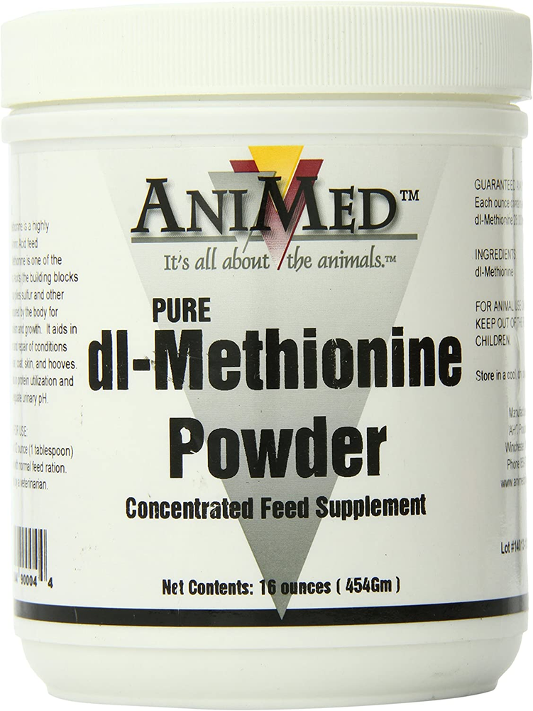 Dl-Methionine Pure for Horses, 16Oz
