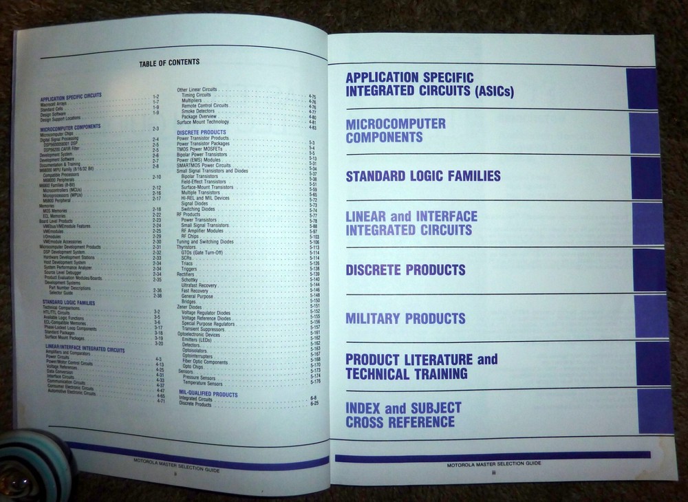 Motorola Semiconductor Master Selection Guide OEM SG73/D REV 3