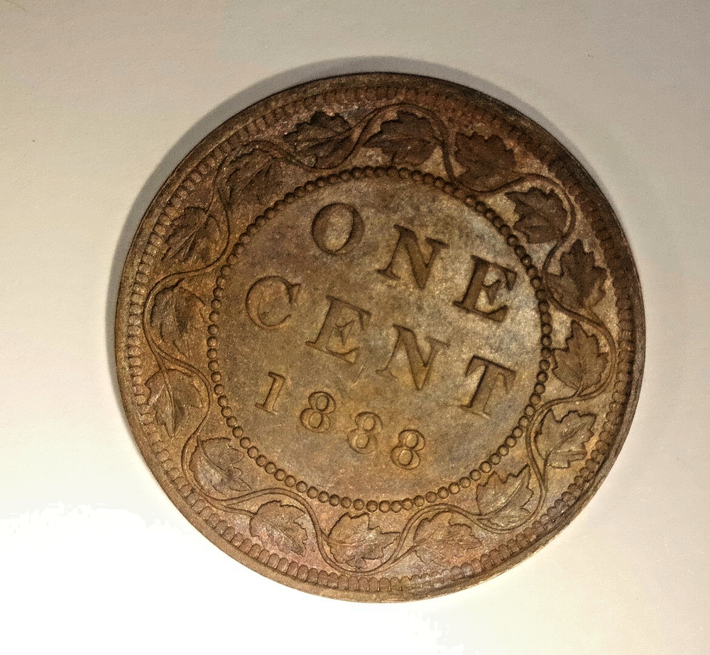 1888 CANADA LARGE CENT ~ SCARCE UNCIRCULATED