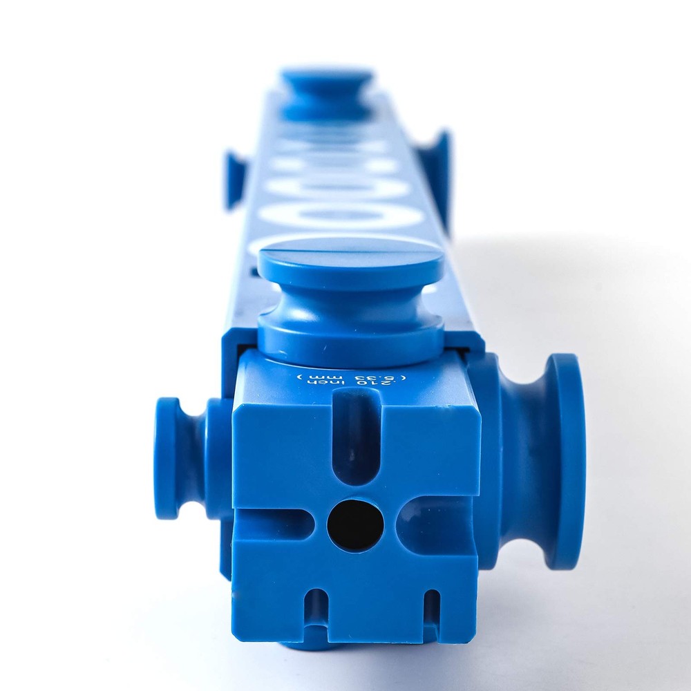 O-Ring Gauge Make Work Smart Telescoping O Ring Sizing Plastic Slide Tool Blue