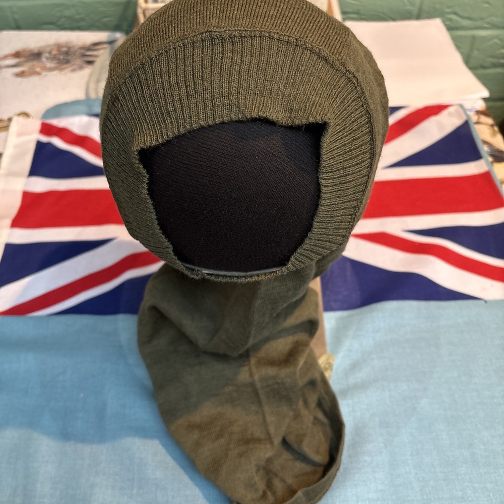 British Army issue Balaclava, unworn condition. Snood