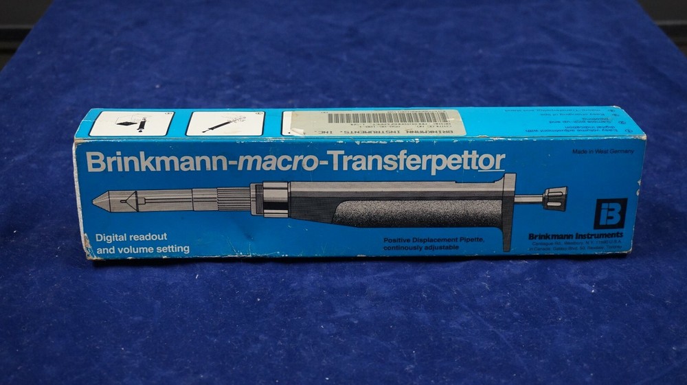 Brinkmann macro-Transferpettor 1-5ml - Used