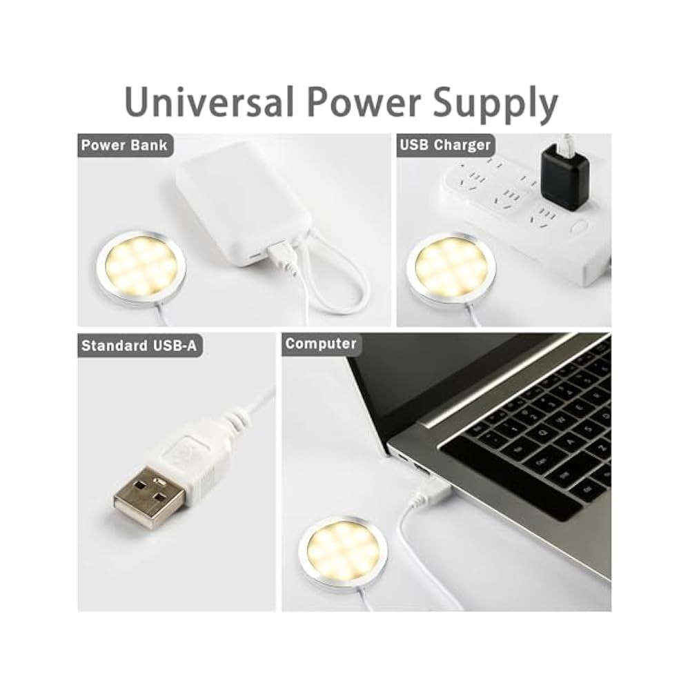 USB Powered 3D Printer Lamp, Aluminum Alloy, 5V