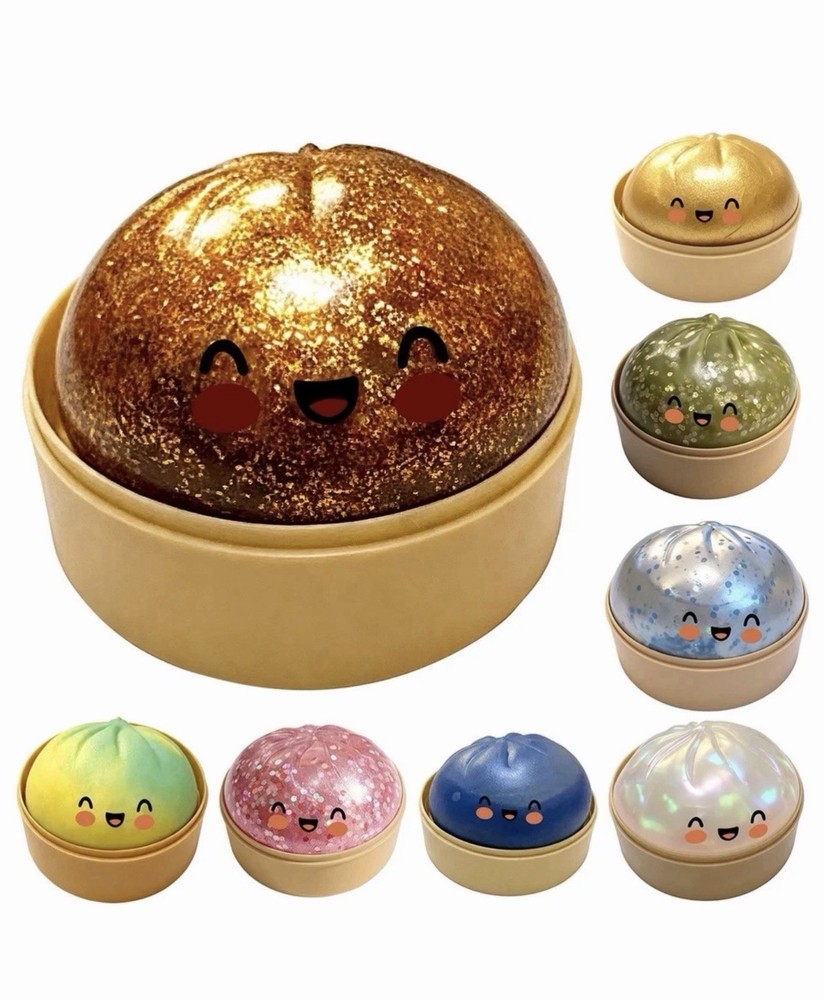 Squishy Dumpling Rainbow NEW Dumpling Five Below Type New Sealed Fidget Butter