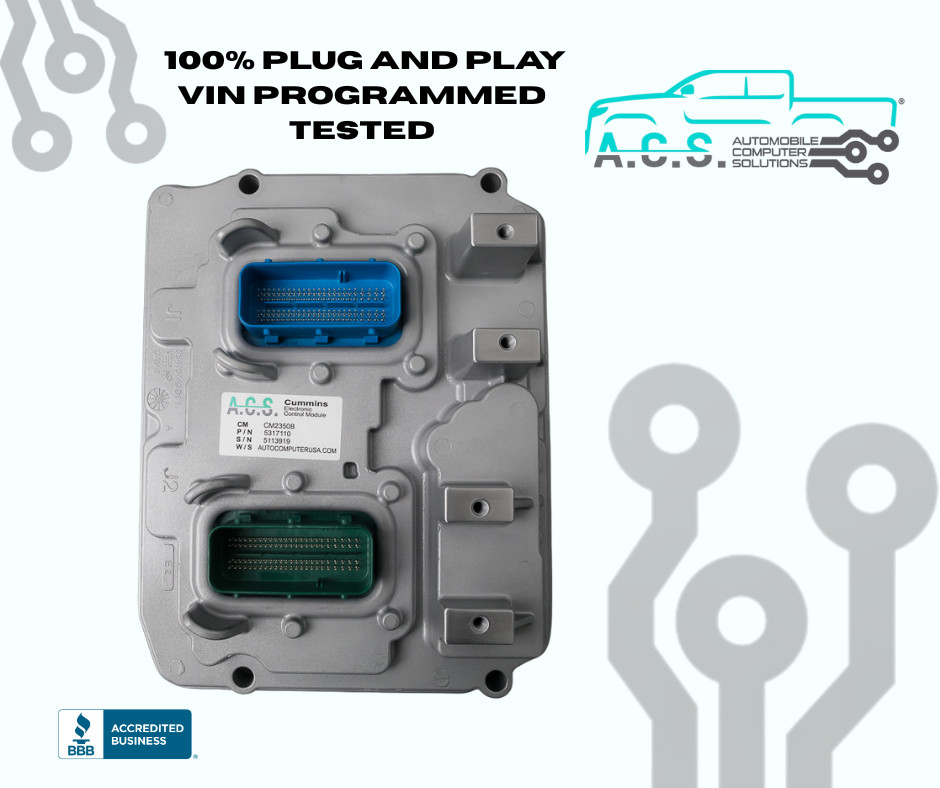 2013 Dodge 3500 6.7L RAM Diesel Cummins ECM ECU PCM Engine Computer 5290174