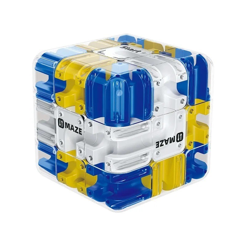 3D Labyrinth Puzzle Maze Cube - Engaging Brain Teaser Toy, Improve Spatial*