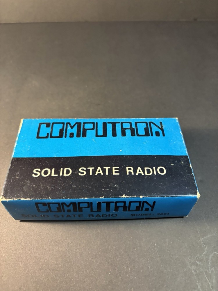 Computron, Solid State Radio, Model 2601, Hong Kong