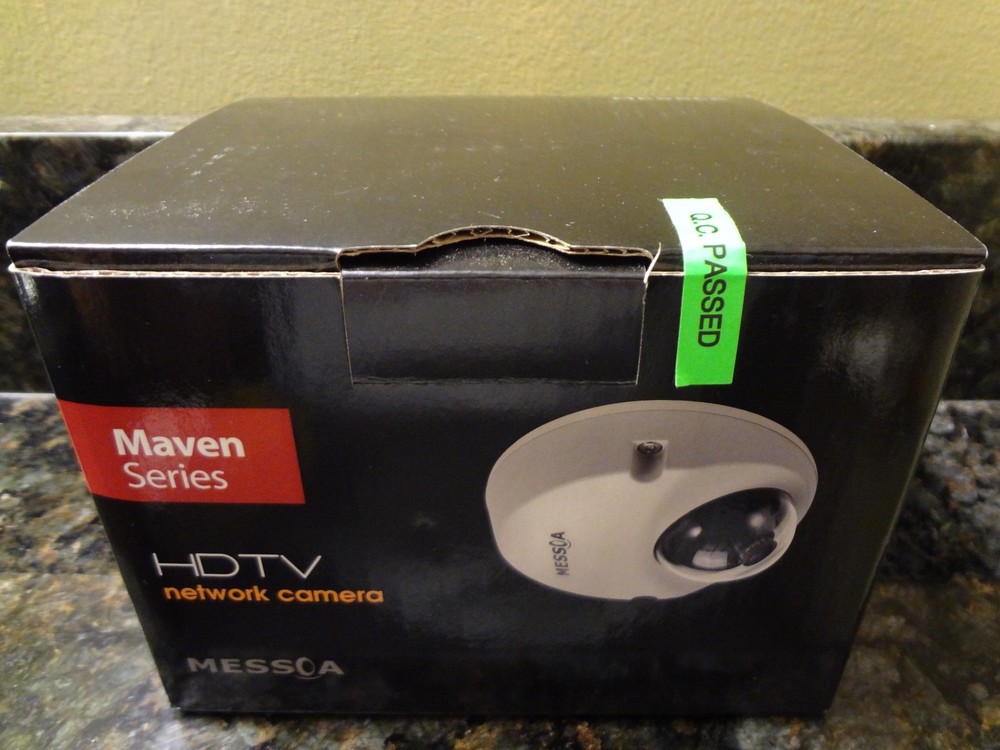 New IOB Messoa UFD305-N1 Flat Mini Dome Network Security CCTV 3MP Fixed Camera