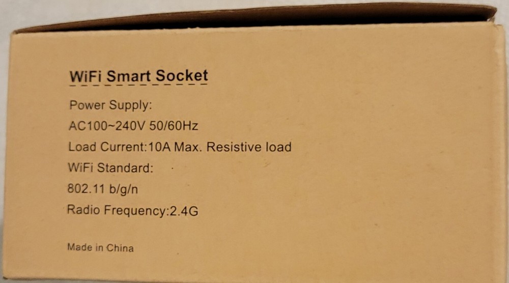Smart Socket WiFi 2 Pack White Works With Amazon Alexa Google WiFi 2.4Ghz Only