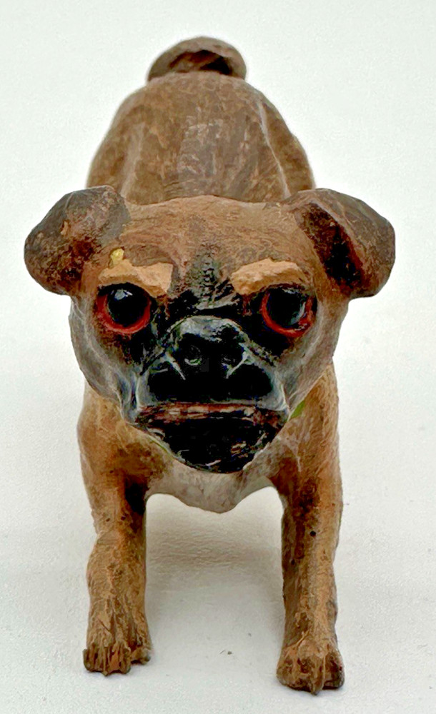 Antique Cold Painted Dog, Austrian