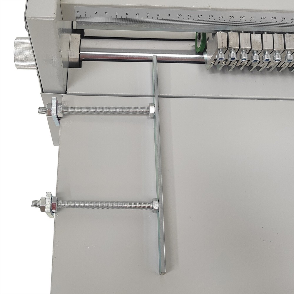 Electric Adhesive Marking Machine Automatic 400mm Sticker Half Cutting Machine