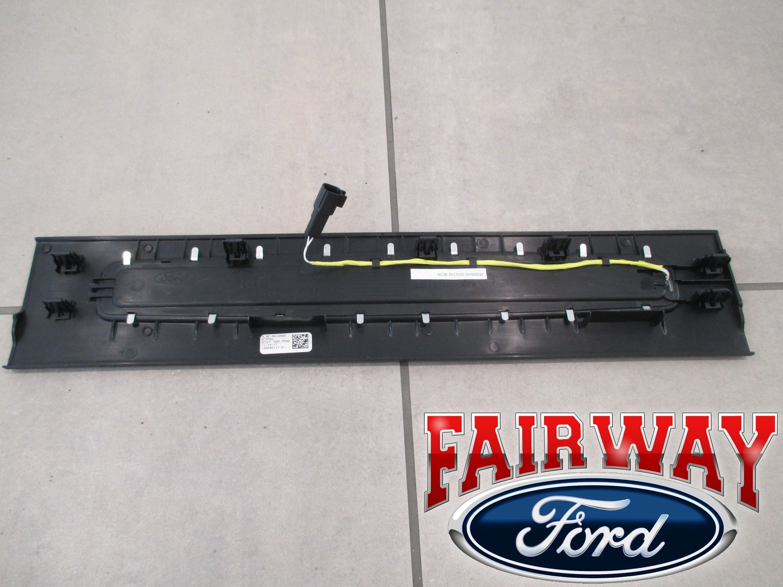 17 thru 22 Super Duty Illuminated PLATINUM Door Sill Plate Set CREW CAB ONLY