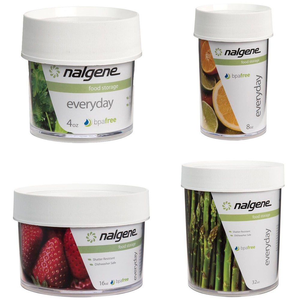 Nalgene Kitchen Storage Container - Clear/White