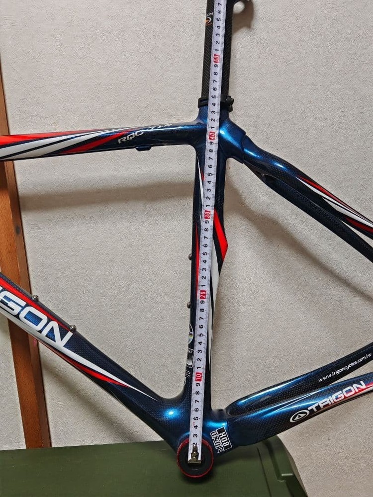 TRIGON RGO-71 Freme Set Road Frame Blue Red Gradient