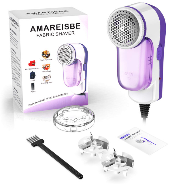 Electric Clothes Lint Pill Fluff Remover Fabric Sweater Fuzz Shaver Household