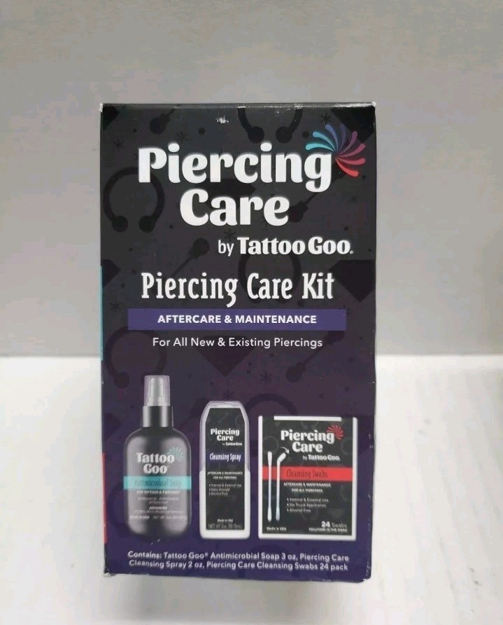 Piercing Aftercare Kit Set Complete Body