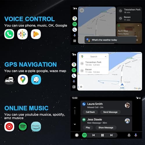 Wireless Android Auto Car Adapter Converts Wired AA 2016+ to Wireless, Android