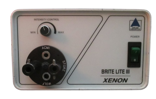 Applied Fiberoptics Brite Lite III Xenon Light Source w/Multi-Adaptor