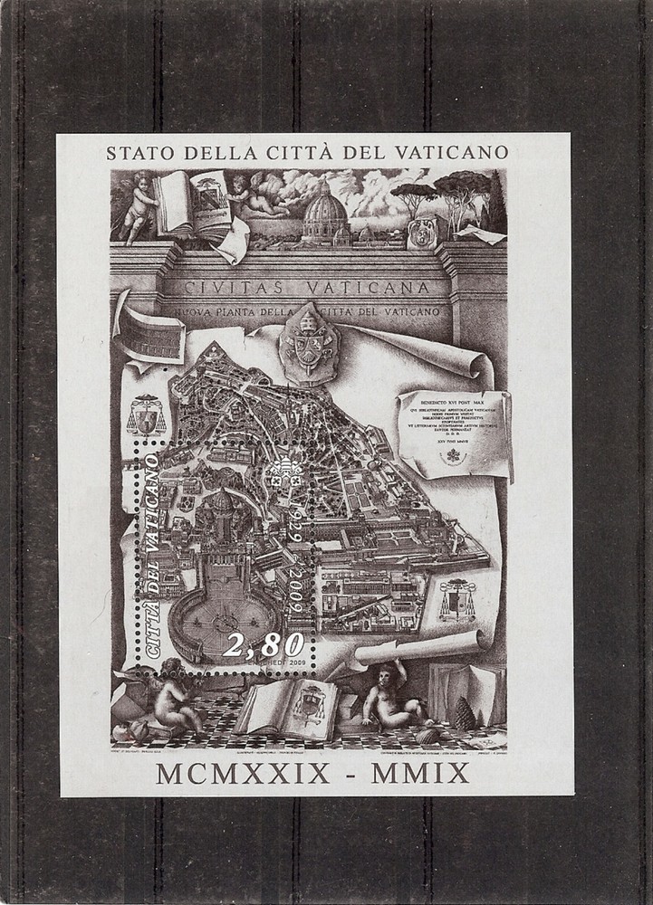 (BL32) Vatican 2009 Vatican State sheet MNH