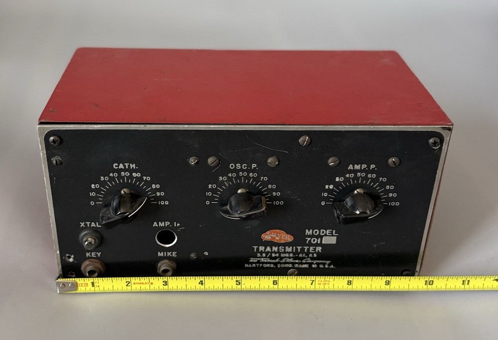 Parts/Repair Only — Untested — McMurdo Transmitter Model 701 — See Description
