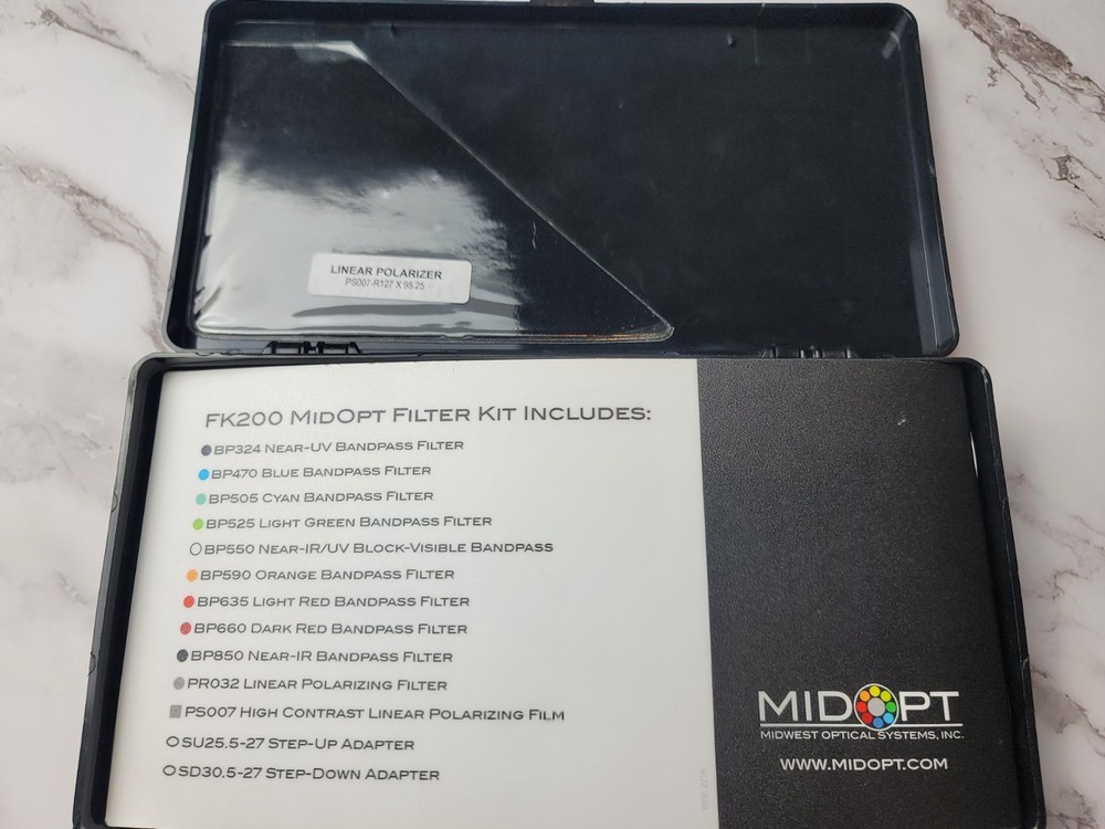 Midopt Machine Vision Filter Kit - FK200