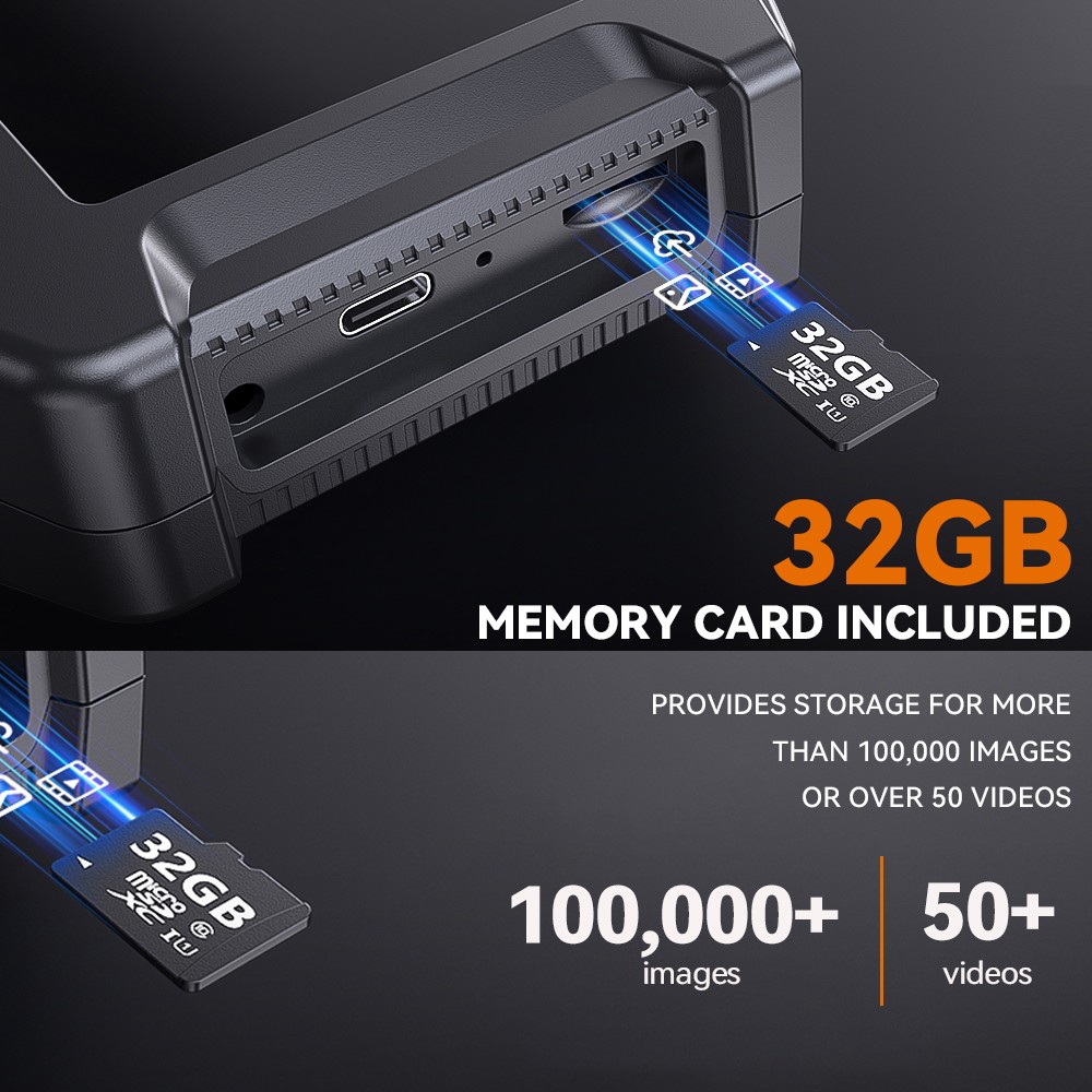 Two-Way Articulating Borescope Camera with Light Endoscope Inspection Camera