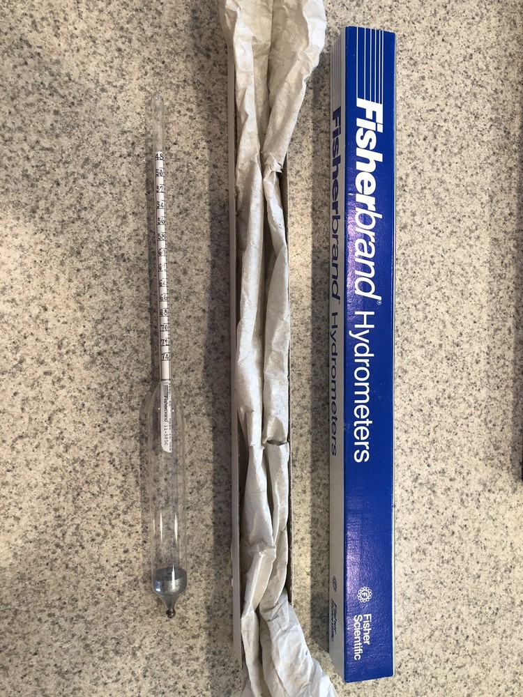 Fisher Scientific Model #11-585C Twaddle Scale hydrometer