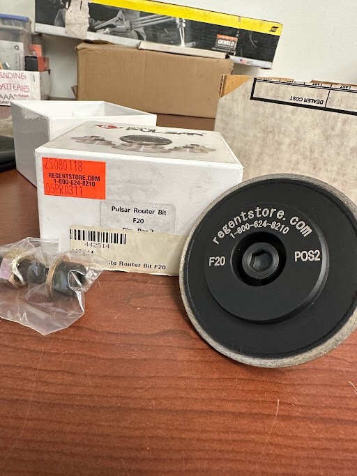 PULSAR ROUTER BIT F20 POSITION ONE