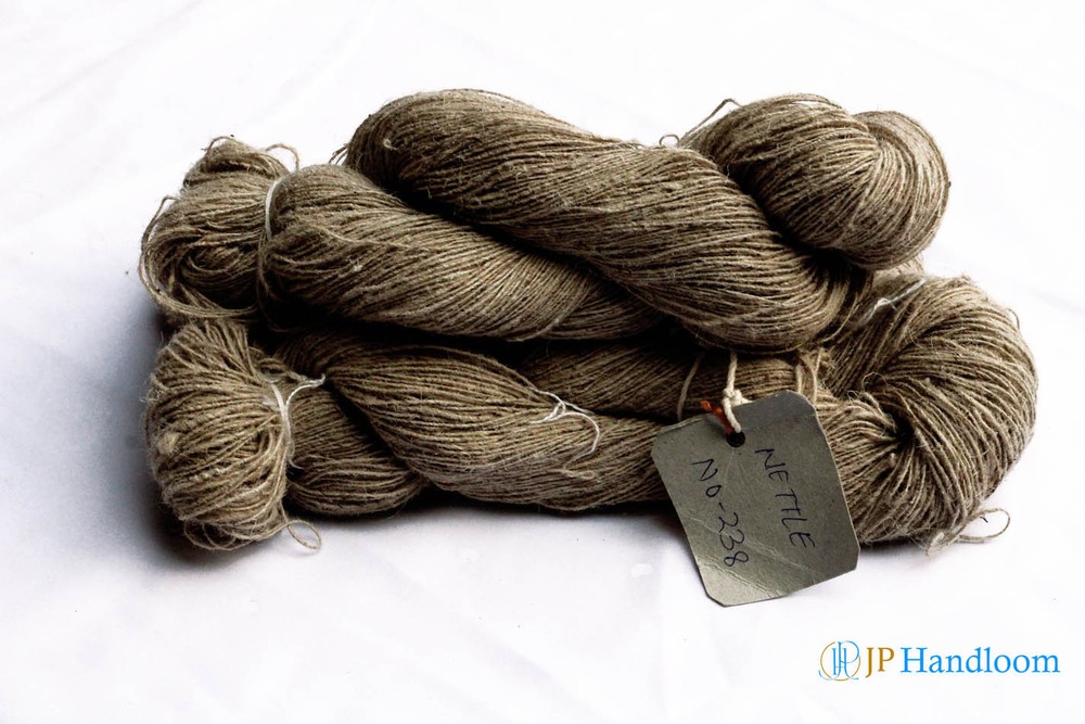 Organic 100% Nettle Handspun Yarn 100 Grams