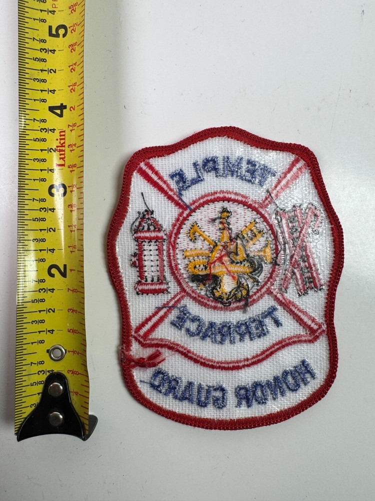 Florida Temple Terrace Fire Honor Guard FL Patch W4