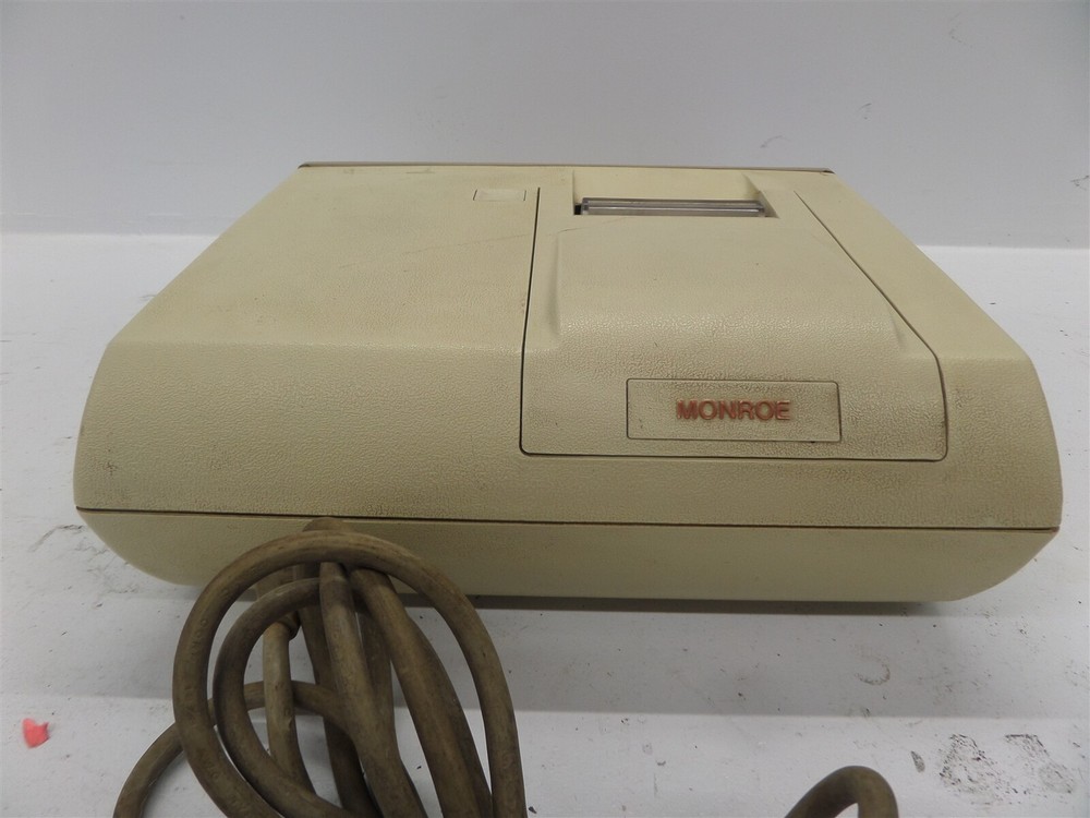 Vintage Monroe 2865 Calculator Adding Machine Printer