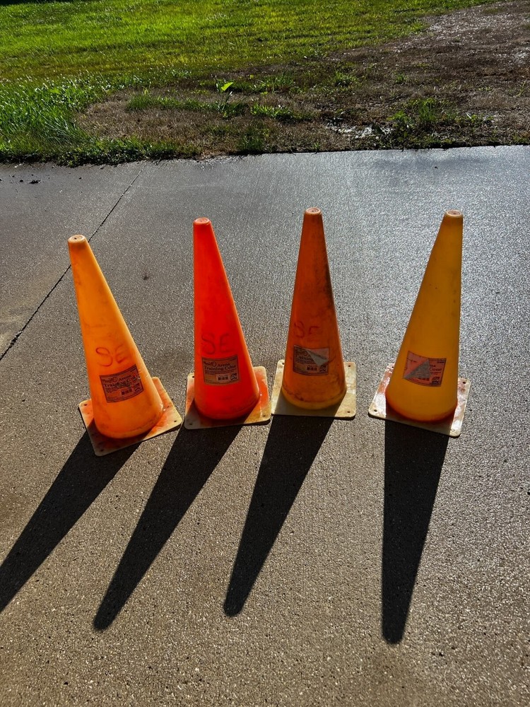 4 tough-1 orange training cones