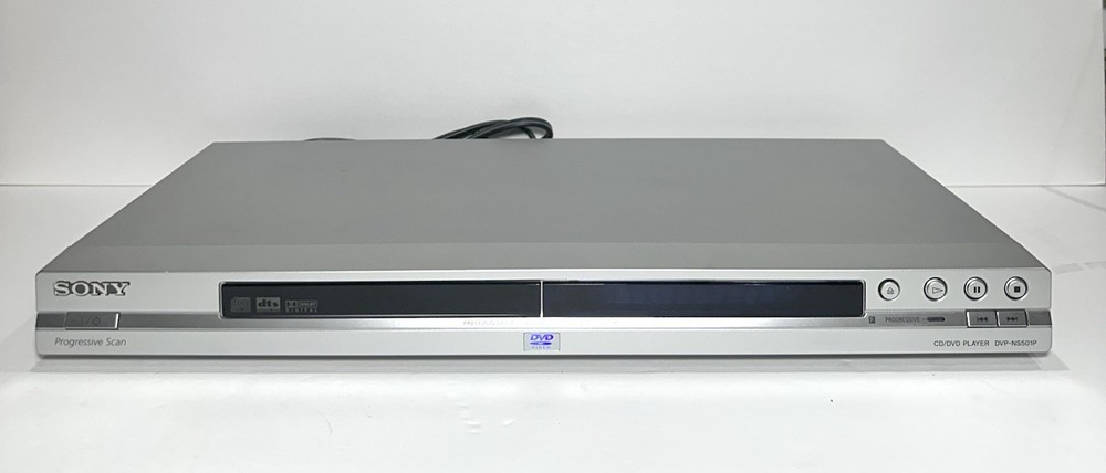 Sony DVP-NS501P Progressive Scan DVD Player W/Remote and RCA Cables - Tested