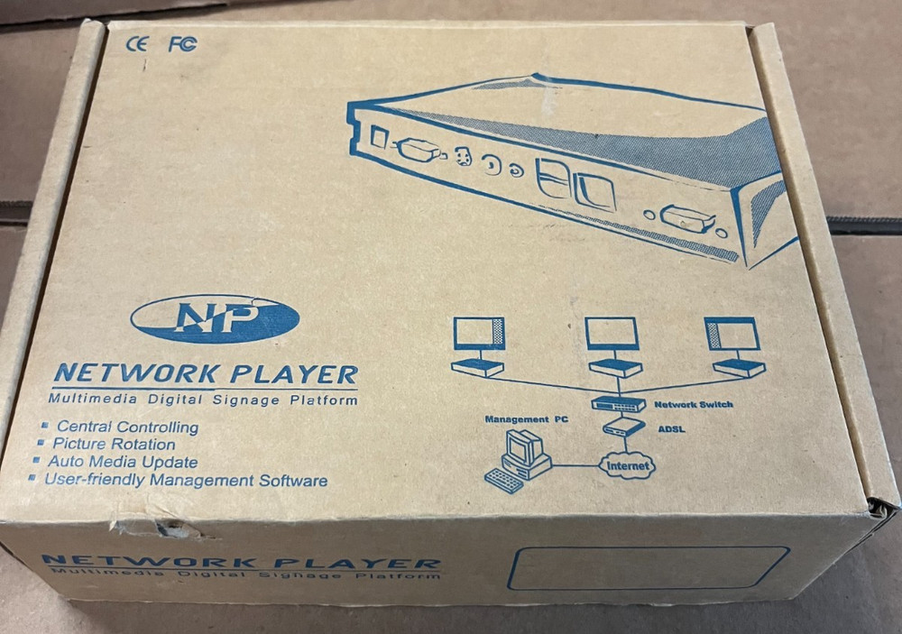 Digital Signage Media Player / Commercial Display Controller Box (MSS500)