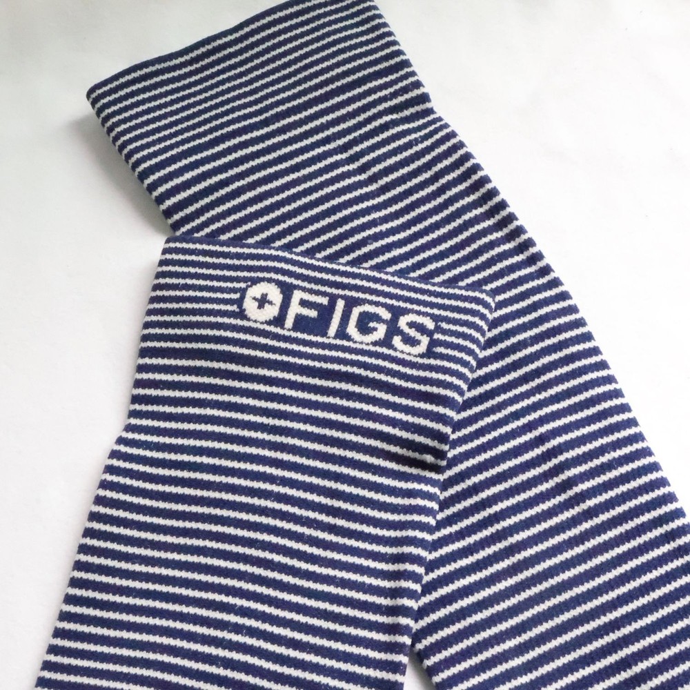 Figs Compression Socks Size M Comfortable Supportive Striped Design