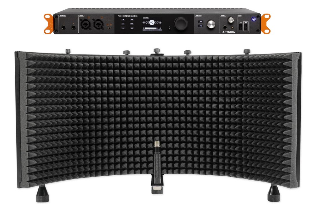 Arturia AUDIOFUSE 16Rig Midi USB Audio Recording Interface+Isolation Shield